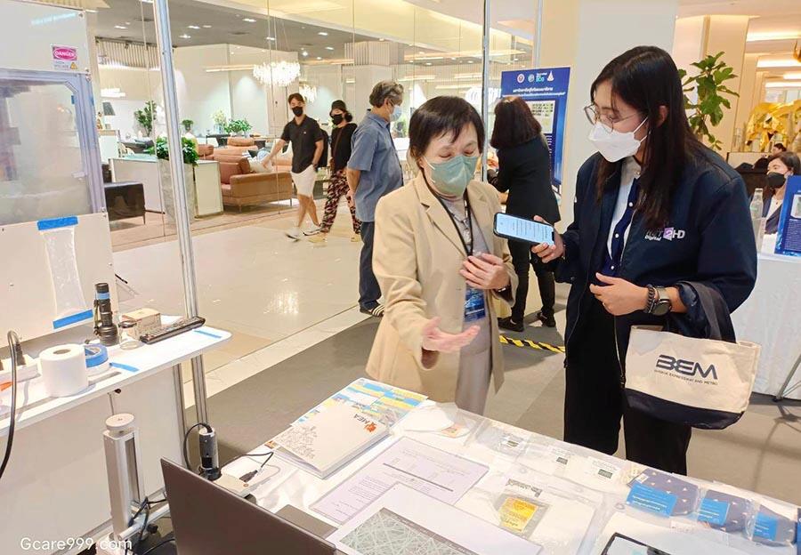 บมจ.คเณชาบิวตี้เทค ออกบูธแสดงนวัตกรรมเครื่องอิเลคโตรสปินนิ่ง (Electrospinning) ในงาน Technomart 2022